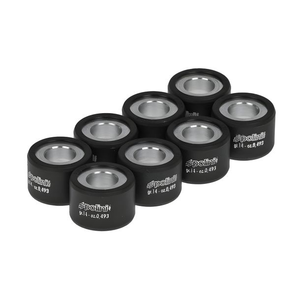 Variateur - Masses Polini Jeu de galets variateur 25x17mm, 13,0g, 8 pièces