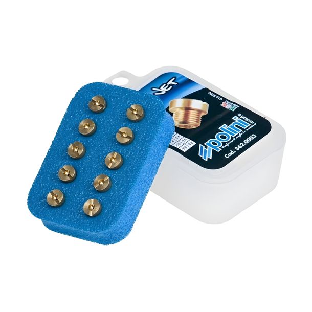 Vergaser Hauptdüsenset Polini 6mm für Dellorto Vergaser 180-198