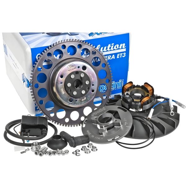 Zündung Polini analog mit Licht für Vespa PX 125, TS 125, PX 150 SPRINT VELOCE, PE-PX 200 mit E-Starter