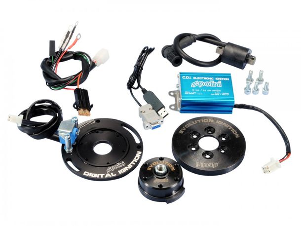 Ignition Polini digital (battery ignition) for Yamaha Minarelli LC