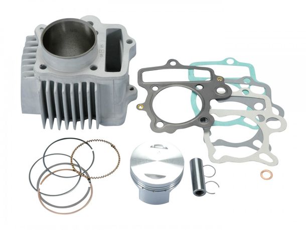 Cilindro Polini 107ccm aluminio 52mm 2V para Polini minicross, Minimotard 110 XP4T