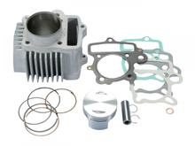 Cylindre Polini aluminium 107ccm 52mm 2V pour Polini minicross, Minimotard 110 XP4T