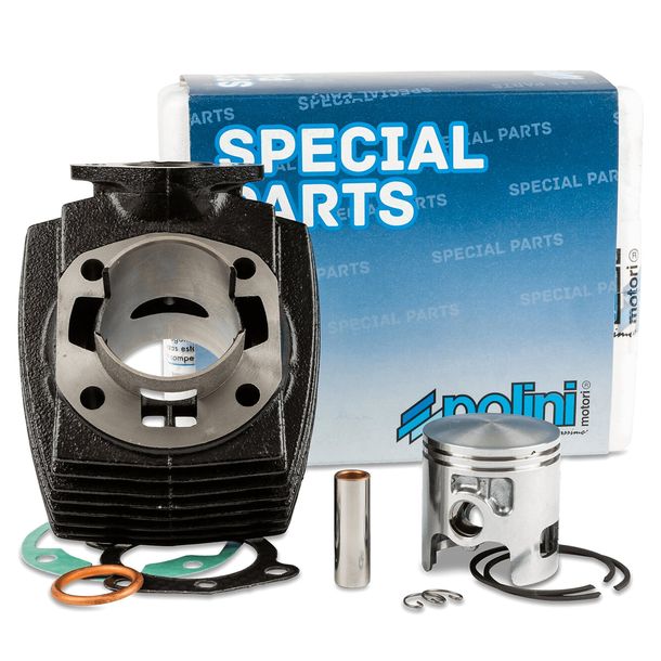 Zylinderkit Polini Grauguss Sport 65ccm 46mm für Peugeot 103, 104, 105, GL 10, SPX 50