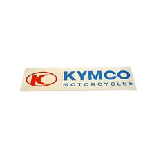 Sticker voor Kymco 111x27mm transparant