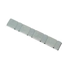 Bilanciamento pesi strisce adesive argento piatto 60g