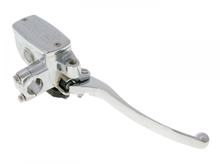 Chromen rempomp/remcilinder voorzijde voor GY6 Grand Retro (voor stuur d=22mm)