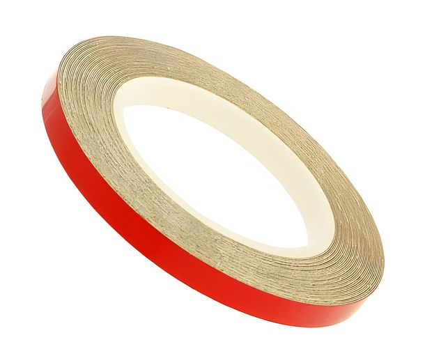 Felgenrand Aufkleber 5mm - rot - 600cm