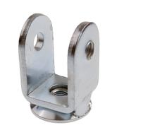 Adapter Federbein gerade / mittig - 32mm