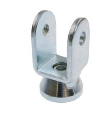Adapter Federbein gerade / mittig - 42mm