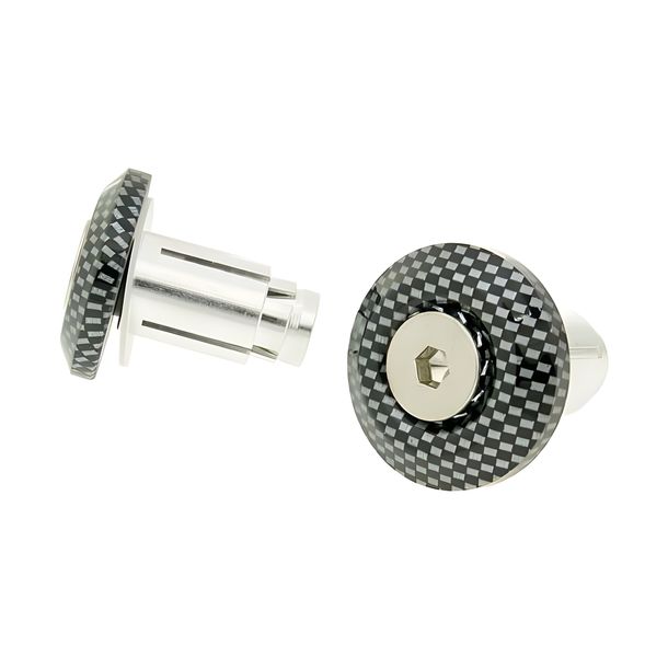 Manillar amortiguador de vibraciones Mini CNC - look de carbono