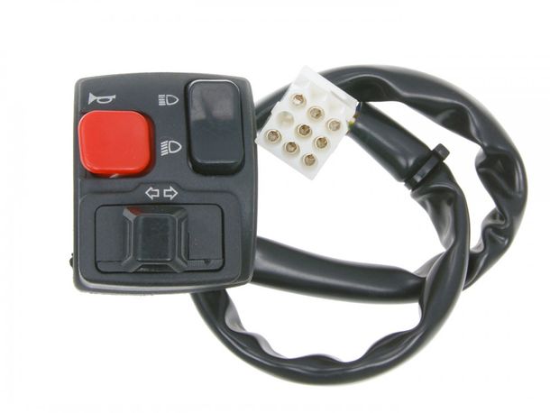 Schaltereinheit links Blinker, Fernlicht, Abblendlicht, Hupe für MH RYZ Eco, YR11, MH10