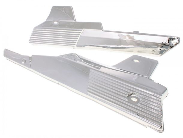 Capot latéral fixé chrome pour Puch Maxi P / K