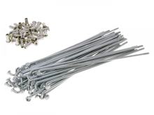 Speichen Set inkl. Nippel 181mm, 80 Grad, 36 Stück