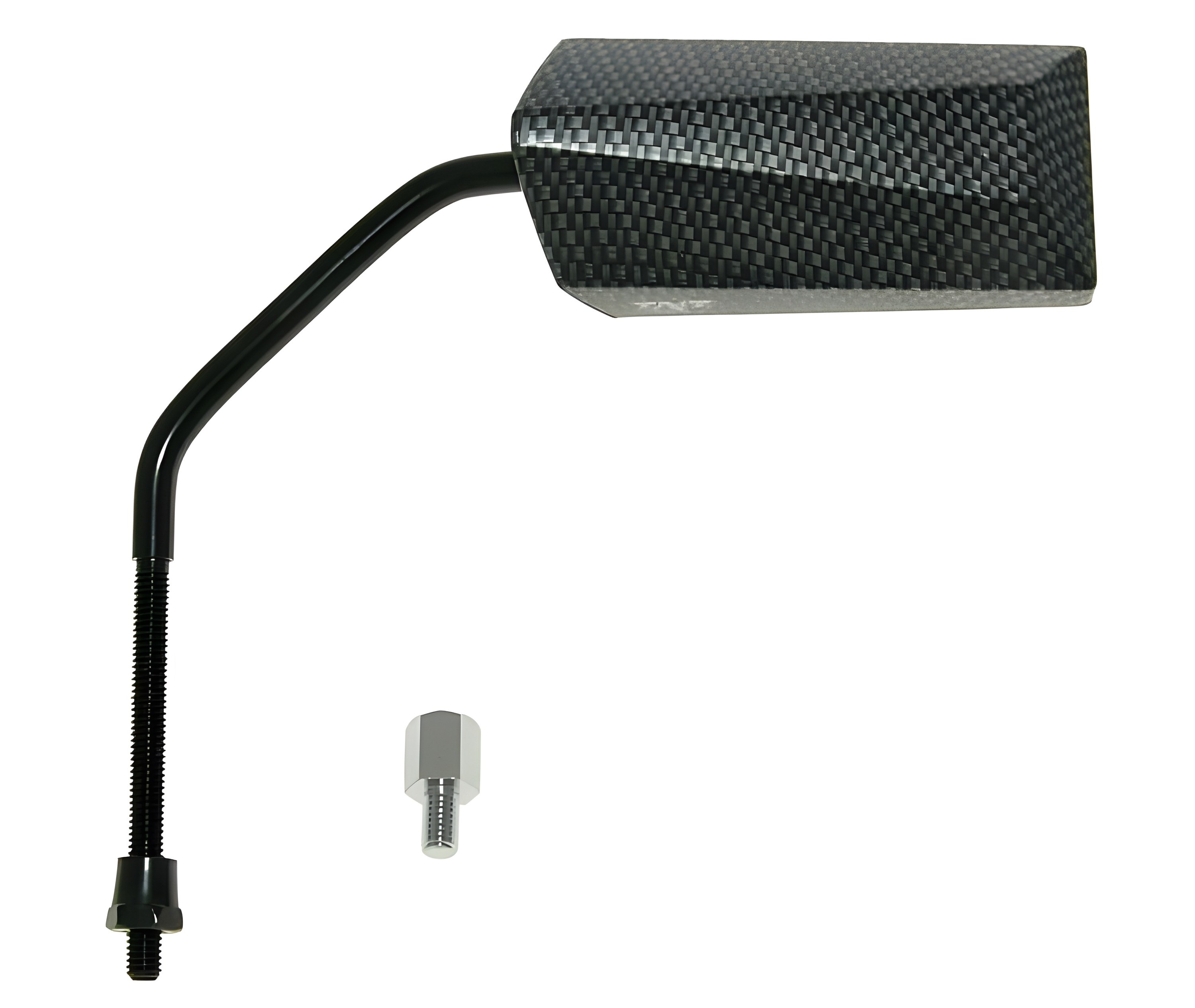 Spiegel F11 Millenium M8 inkl. Adapter Carbon-Look 