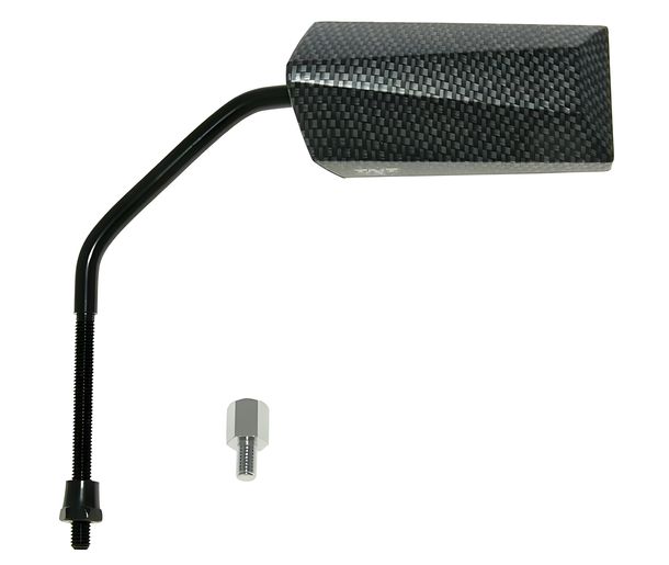 Specchio F11 Millenium M8 incl. Adattatore Carbon Look