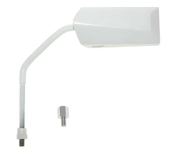 F11 Millenium M8 spiegel incl. adapter wit