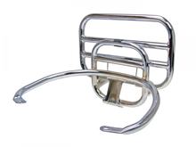 Top Case Träger / Gepäckträger klappbar Chrom für Vespa GT, GTS