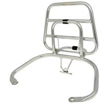 Top Case Träger / Gepäckträger klappbar Chrom für Vespa LX, LXV Touring
