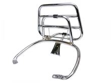 Top Case Träger / Gepäckträger klappbar Chrom für Vespa Primavera