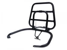 Top Case Träger / Gepäckträger klappbar schwarz für Vespa LX, LXV, S