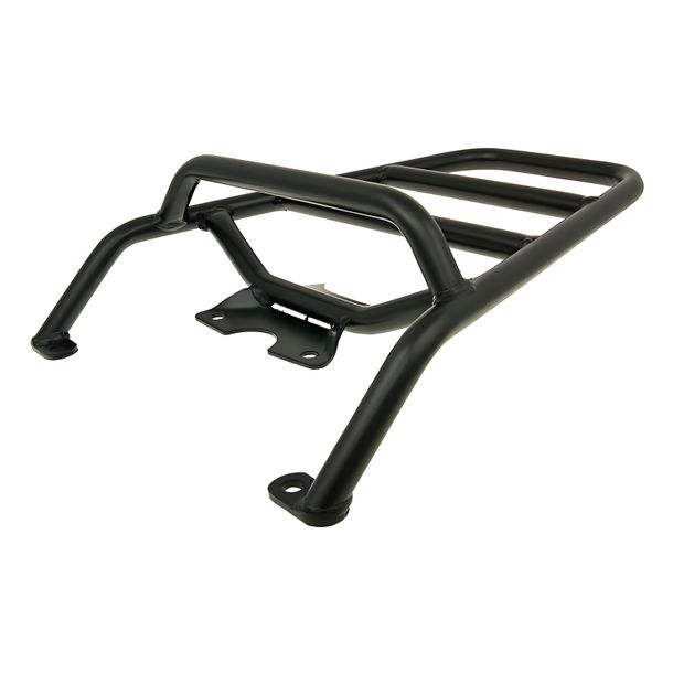Top negro portador de la caja para Piaggio Fly
