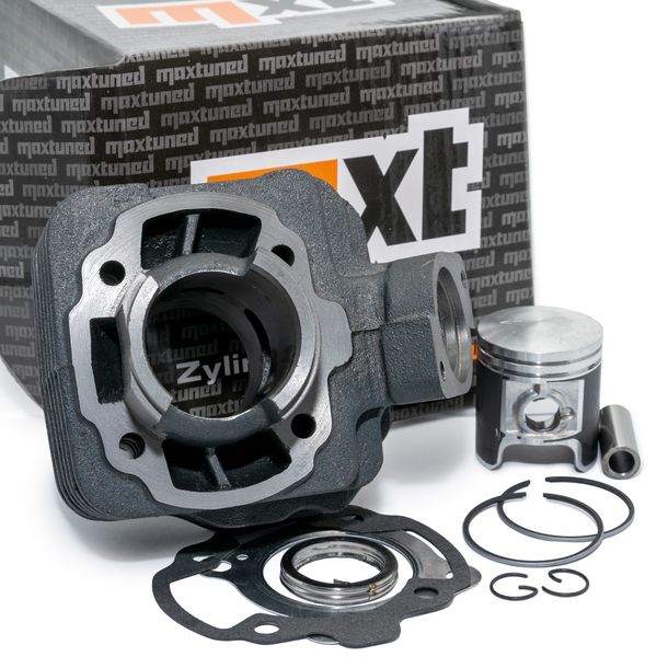 Cylindre MXT Standard 50ccm à refroidissement par air complet avec jeu de joints de piston pour Peugeot vertical à refroidissement par air / Peugeot Speedfight 1/2, TKR, Vivacity, Buxy