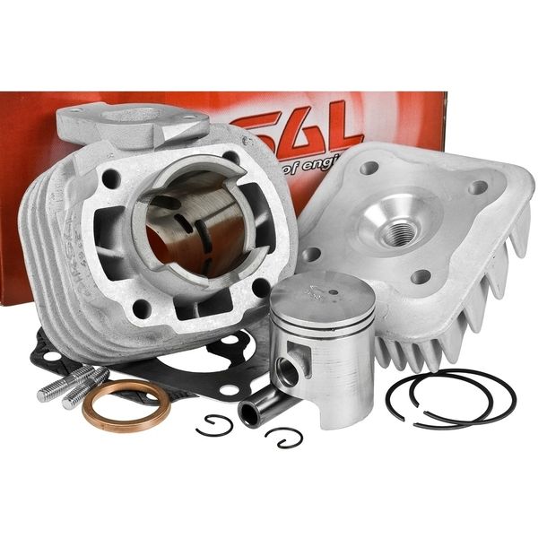 Zylinderkit Airsal T6-Racing 50ccm für CPI, Keeway 2004- (Euro 2) (gerader Flansch)
