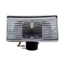 Kompletter Blinker Gehäuse SIEM made in Italy vorne links, weiß mit Chrom  für Vespa PX