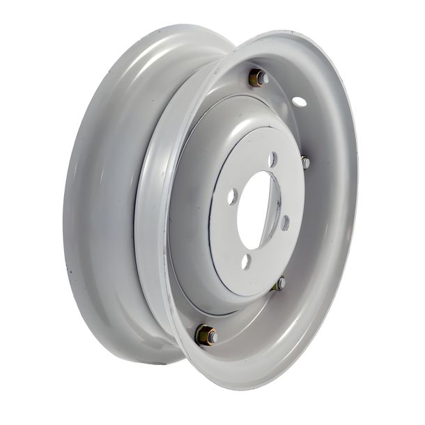 RMS rim 8 "/ 8 pollici per VNA / Hoffmann / VNB / ACMA / 150 VL / VB / VBA / VBB - 2.10 -8", chiuso, argento, 4 fori