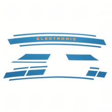 Stickerdecorset voor Vespa Primavera ET3 125 - blauw