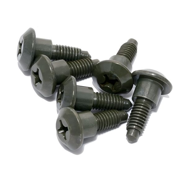 Screw Set MXT Fairing Screws M6 Cross Head with Collar, 6 Pieces for Piaggio Gilera 50-180ccm