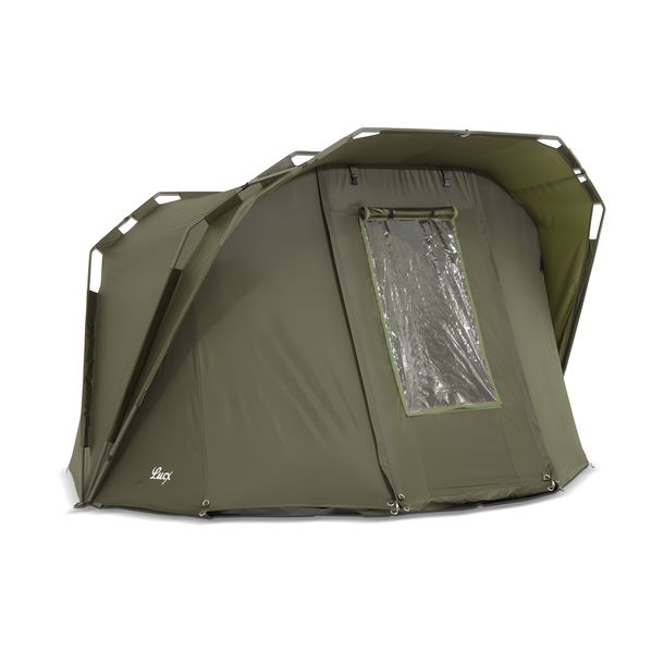 Lucx Karpfenzelt 1 - 2 Mann Angelzelt Bivvy 2 Man Carp Dome Fishing Tent Coon – Bild 2