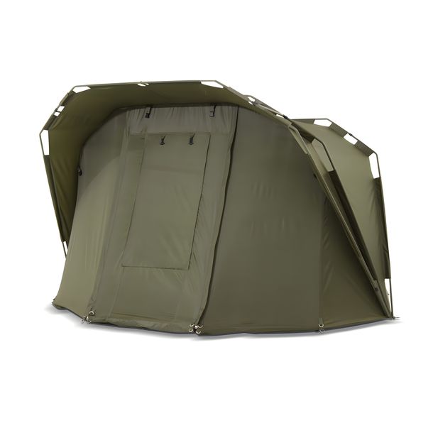 Lucx Karpfenzelt 1 - 2 Mann Angelzelt Bivvy 2 Man Carp Dome Fishing Tent Coon – Bild 3