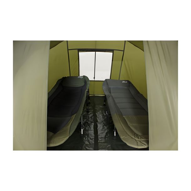 Lucx Karpfenzelt 1 - 2 Mann Angelzelt Bivvy 2 Man Carp Dome Fishing Tent Coon – Bild 6