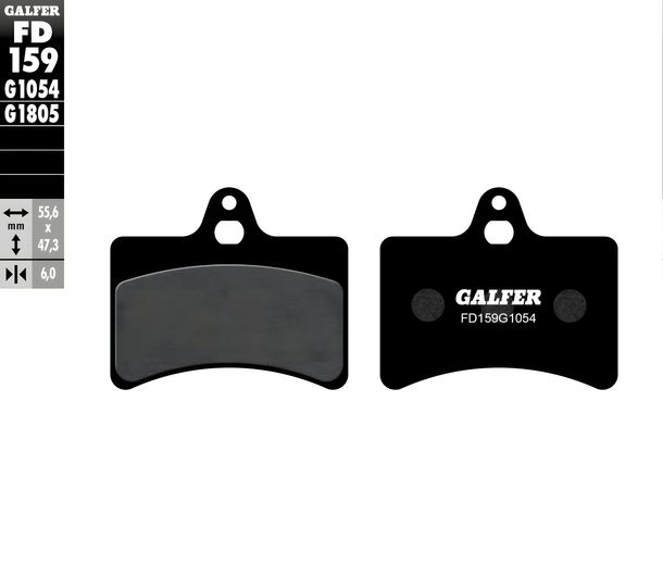 Bremsbeläge Galfer FD159G1054 Semi-Metall