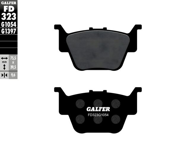 Bremsbeläge Galfer FD323G1054 Semi-Metall