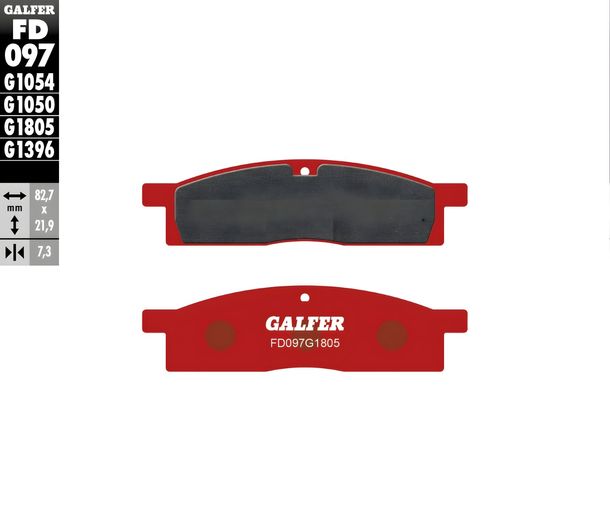 Bremsbeläge Galfer FD097G1805 Semi-Metall OFFROAD / TRIAL