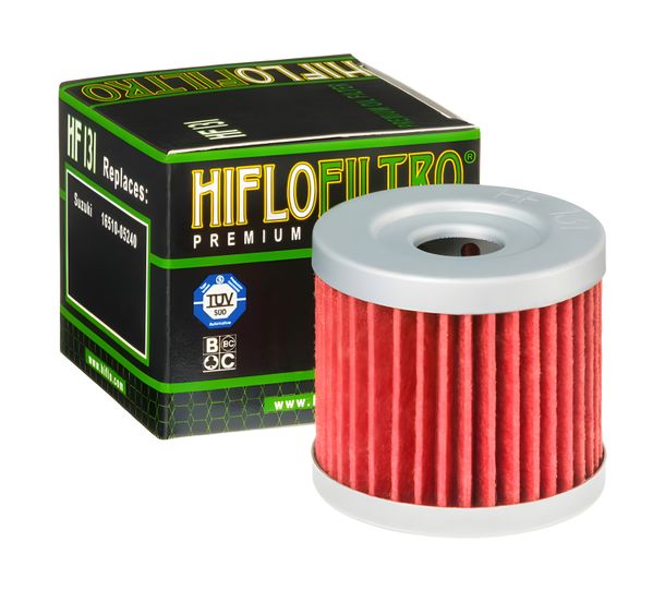 Filtro de aceite Hiflo HF131 para Hyosung GT 125/Suzuki GN 125/GZ 125 Marauder