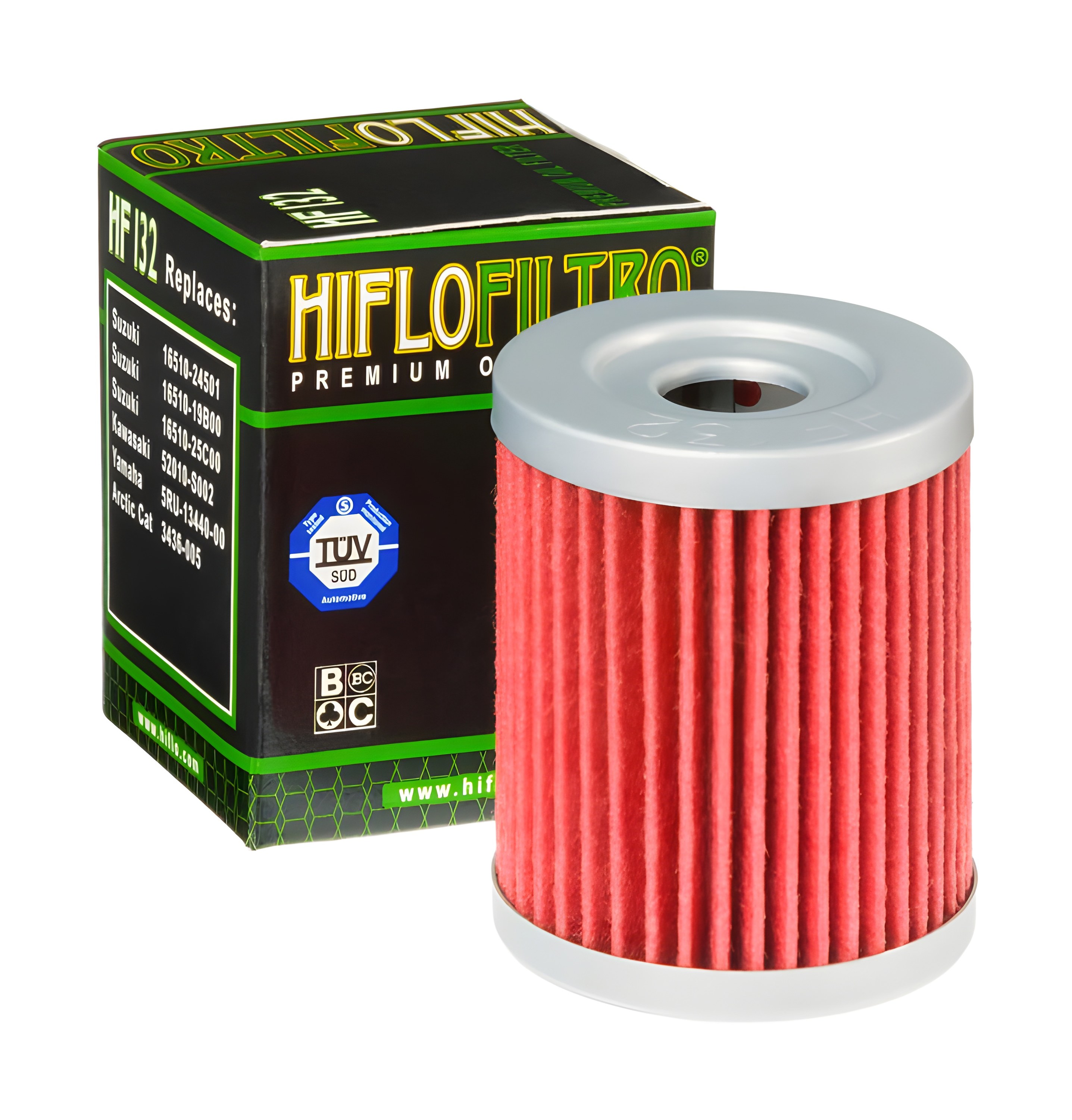 Ölfilter Hiflo HF132 für Arctic Cat 250 / Suzuki DR 125 S / RV 125 Van Van