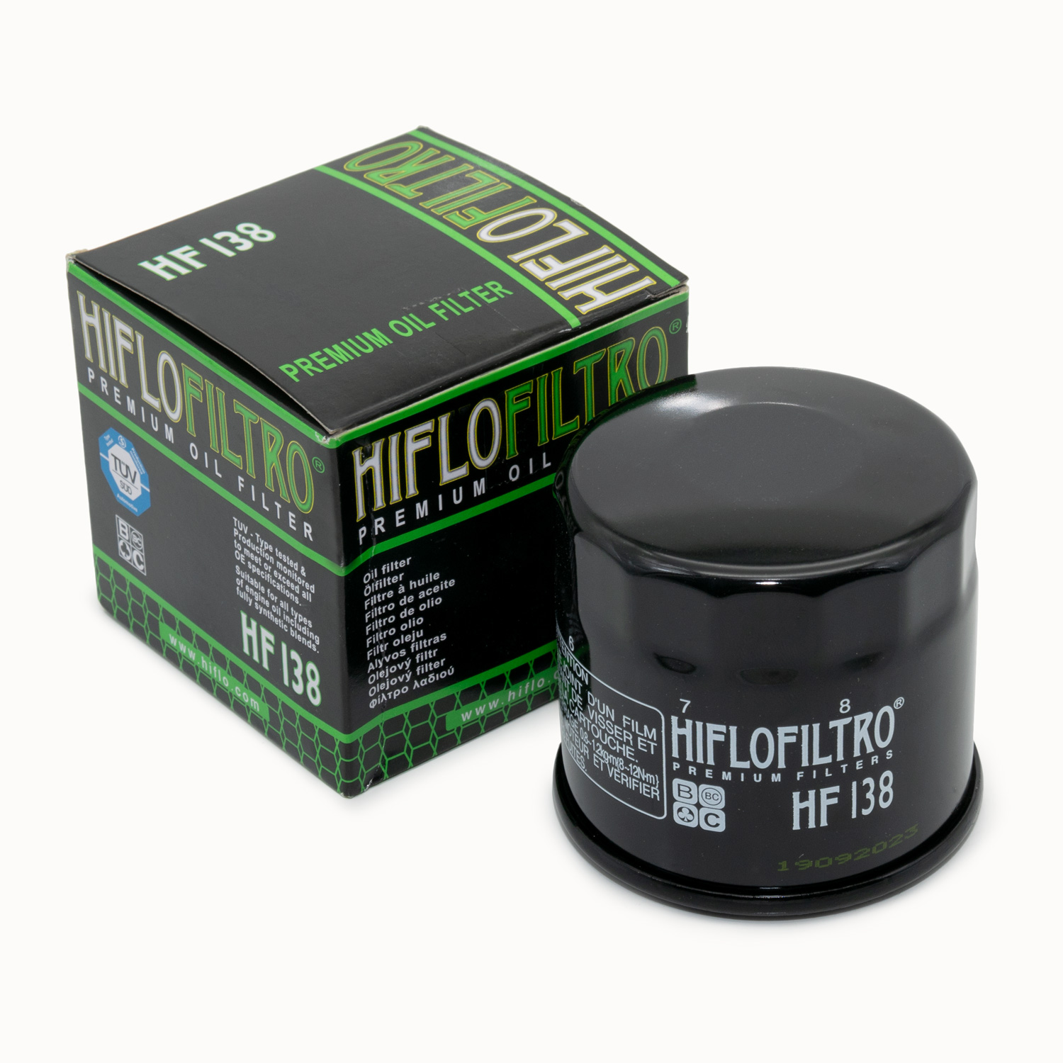 Ölfilter Hiflo HF138 für Aprilia RSV4 1000 / Cagiva V-Raptor / Suzuki VS 1400