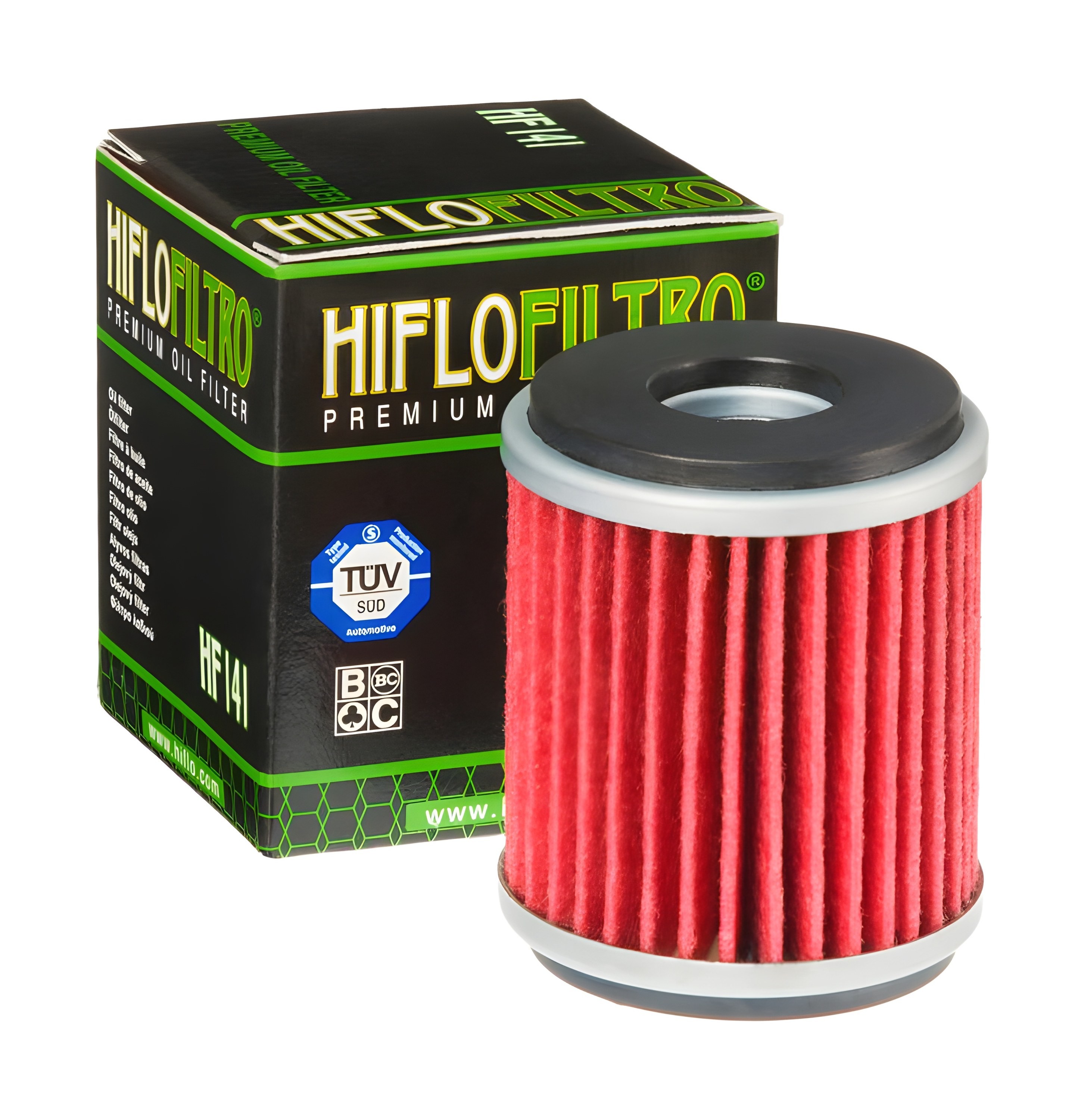 Ölfilter Hiflo HF141 für Beta RR 125 / TM SMR 450 F / Yamaha WR 125 R / X