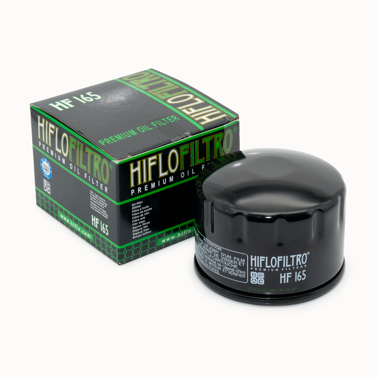 Ölfilter Hiflo HF165 für BMW F 800 S / ST ABS Bj. 2005-2012