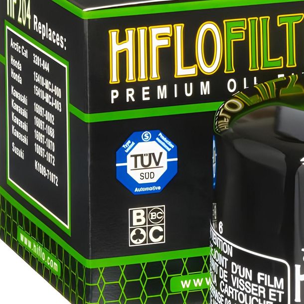 Ölfilter Hiflo HF204 für Arctic / Triumph Thruxton / Honda VT / Yamaha MT / YZF – Bild 2
