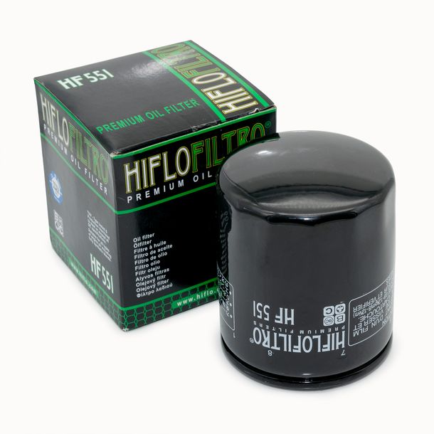 Filtre à huile Hiflo HF551 pour Moto Guzzi Bellagio 935/Daytona 1000/V11 Sport 1100