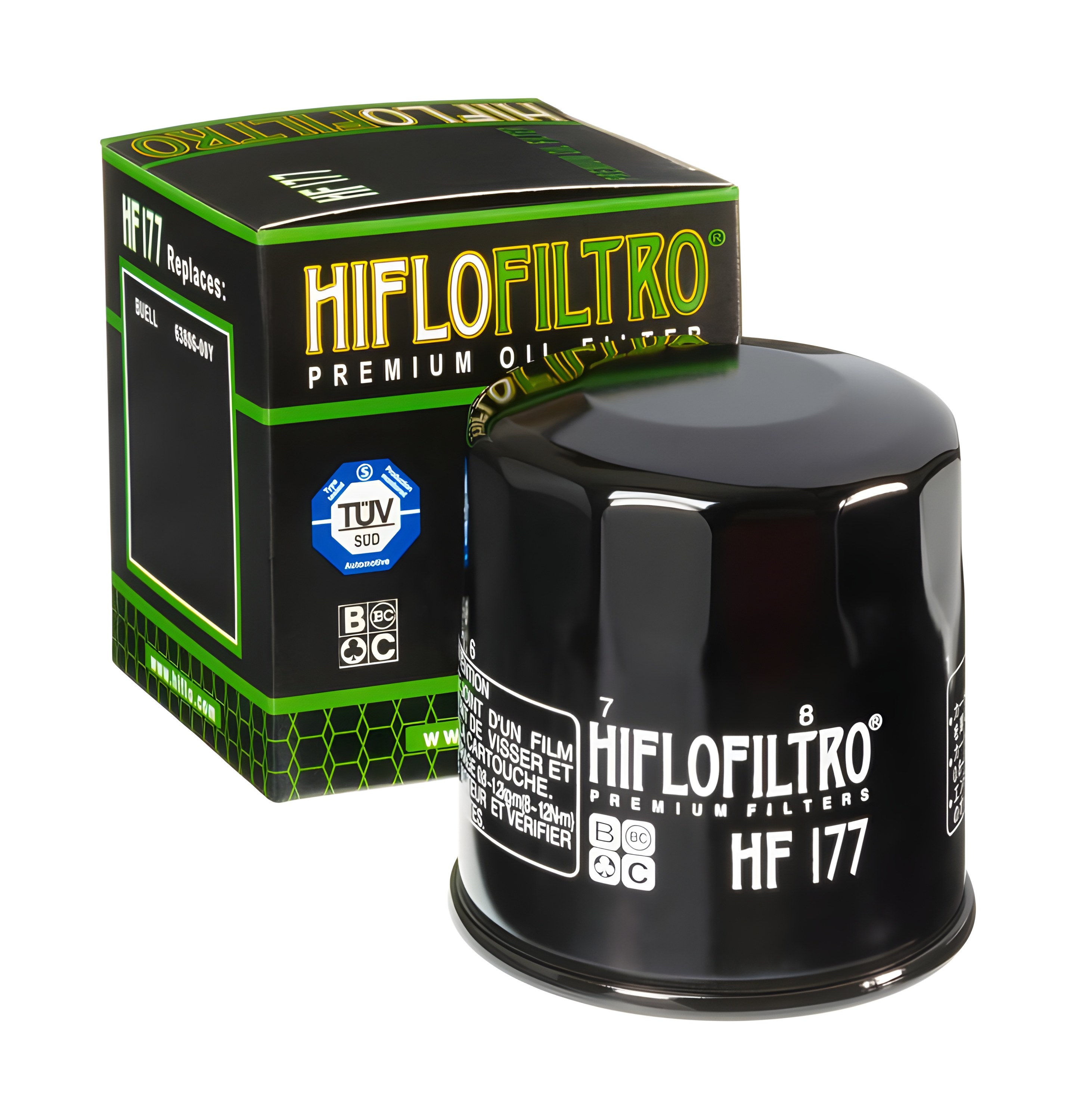 Ölfilter Hiflo HF177 für Buell Blast / XB 9 SX City X