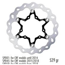 Disco del freno Galfer DF014FLS WAVE® Oversize flottante anteriore 270x3mm per Honda CR R CRF X, HM CRE F 125 - 500 ccm Anno 1995 - 2022