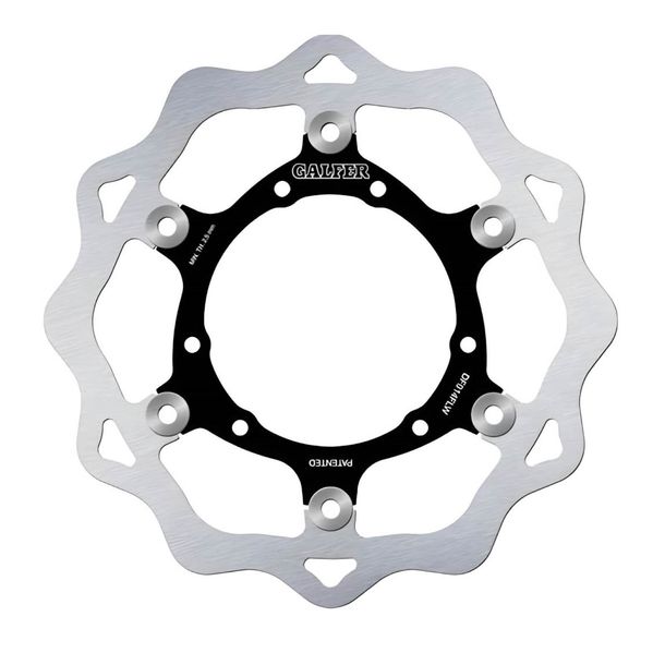 Bremsscheibe Galfer DF014FLW WAVE® mit ECE R90 Zulassung, schwimmend vorne 240x3mm für Honda CR R CRF X, HM CRE F 125 - 500 ccm Bj. 1995 - 2022