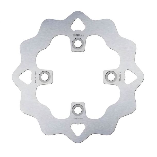 Bremsscheibe Galfer DF020W WAVE® mit ECE R90 Zulassung, starr vorne 187x4mm für Honda CN Helix Fusion 250 ccm