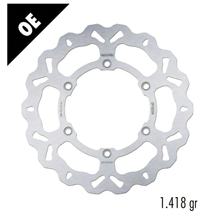 Disco del freno Galfer DF022W WAVE® con ECE R90 approvazione, rigido anteriore 318x5mm per Honda NTV Revere, Triumph Legend TT Deluxe VT C2 Shadow 650 - 1100 ccm Anno 1988 - 2004