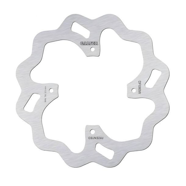 Brake disc Galfer DF060W WAVE® with ECE R90 approval, rigid rear 240x4mm for Honda XR R 650 ccm Year 2000 - 2007